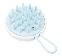 WRITWAA brosse à shampoing sucette scrubber démêler anti-pelliculaire mignon pinceau de cuir chevelu pour les cheveux brosse de massage des cheveux masseur du cuir chevelu Gel de silice