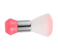 WRITWAA brosse de barbier plumeau de barbier bouclé cuir chevelu brosse plumeau pour le cou barbiers hair brush Brosse à couper les cheveux brosse à cheveux de coiffeur Laine de nylon rose