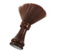 WRITWAA Brosse de Coiffure à Poils Doux avec Manche Bois Balai de Cou Multifonction pour Salons et Barbiers Nettoyage des Cheveux et Entretien Professionnel