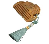 WRITWAA Brosse Extension Pour Cheveux Humains Brosse De Massage Ergonomique Peigne Bois Portable Avec Pompon Pour Femmes Pour Cheveux Secs Ou Mouillés