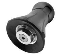 WRITWAA Buse D'arrosage Haute Pression Noire, Jet D'eau Réglable pour Tuyau D'arrosage, Embout Pulvérisateur Grand Débit 1 Pièce, Outil de Nettoyage Jardin et Lavage Voiture, Matériel