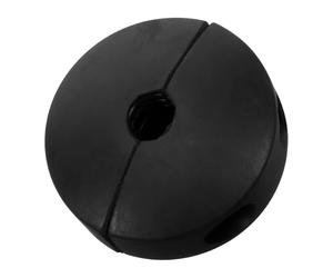 WRITWAA Butée de Dévidoir de Tuyau et Installation Simple en Caoutchouc Noir Stabilité Garantie pour Tuyau D'huile pour Enrouleurs Automatiques Rétractables