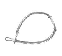 WRITWAA Câble de Sécurité Résistance à Traction pour Tuyau Haute Pression en Acier Inoxydable Ressort, Résistance la Traction et Utilisation Industrielle en Milieu Pétrolier