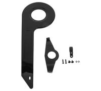 WRITWAA Cache-chaîne de Pignon Vélo 32-36t en Alliage et EVP, Protège-chaîne VTT Solide pour Utilisation Quotidienne Design Moderne Noir
