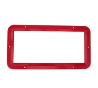 WRITWAA Cadre de fenêtre pour sableuse : support en verre pour cabine de sablage 15 po x 7,87 po - Cadre de protection en ABS - Pièce de rechange pour l’entretien des machines de sablage en atelier