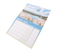 WRITWAA Calendrier Mural avec Spirale Agenda Semainier et Mensuel Mois Planner Bureau avec Pages Faciles à Tourner Décor Nature et Oiseaux Organisation Murale Pratique