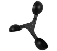 WRITWAA Capteur de Vitesse du Vent pour Anémomètre à Trois Coupelles en Aluminium Accessoire de Mesure du Vent Précis pour Stations Météorologiques et Observation Environnementale