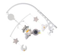 WRITWAA Carillon à Vent Rotatif pour Berceau sans Pile Décoration Suspendue pour Chambre Bébé D’Éveil Sensoriel Musical pour Poussette Stimulation Auditive et Visuelle Dès la Naissance