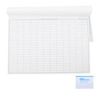 WRITWAA Carnet de Comptabilité A4 Blanc en Papier pour Petites et Grandes Entreprises Suivi D'inventaire Horizontal et Registre des Dépenses Professionnel