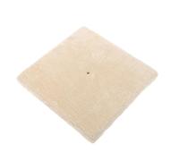 WRITWAA Cat Tree Scratcher Mat Base Replacement 10.24X10.24X0.79In Plush Surface Durable Support for Kitten Scratching Posts DIY Assembly