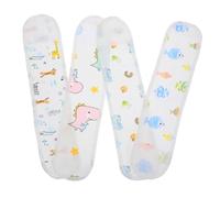 WRITWAA Ceinture Abdominale pour -né 4 Pièces Motifs Animaux Doux Respirant Taille Ajustable Protection le Froid Enveloppe Ventrale Confort Bébé Usage Quotidien Santé Coliques