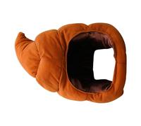 WRITWAA Chapeau Peluche Drôle Marron en Coton Pp, Facile à Porter et Ne Tombe Pas, pour Fêtes Costumées et Événements Amusants Adultes et Garçon et Filles