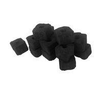 WRITWAA Charbon de Bambou sans Fumée Inodore Petits Morceaux 1 Lb Briquettes pour Barbecue Hibachi et Camping Pierres de Lave pour Foyer Extérieur Chauffage et Cuisson Polyvalente