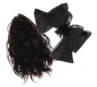 WRITWAA Chignon Synthétique Pour Femme Postiches Fausse Queue De Cheval Accessoires Cheveux Fins Avec Pinces Pour Extensions Cheveux Courts