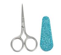 WRITWAA Ciseaux à Broder Acier Inoxydable avec Grand Anneau Ergonomique Petits Ciseaux de Couture pour Travaux de Broderie Point de Croix et Loisirs Créatifs Outil de Couture Polyvalent