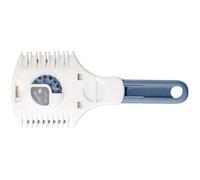 WRITWAA Ciseaux à Cheveux et Courts Peigne en Plastique Bleu Tondeuse à Cheveux Coupe Précise pour Usage Domestique et