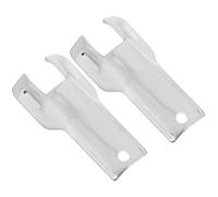 WRITWAA Clé Métallique pour Station D'appât en Acier Argenté, Ouverture Sécurisée et Insertion Facile, Lot de 2 Pièces pour Restaurant et Entrepôt