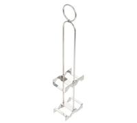 WRITWAA Clip de Teinture Support de Fixation pour Verres de Lunettes en Métal Argenté Structure Solide et Finition Soignée pour Boutique Optique