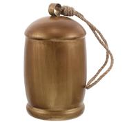 WRITWAA Cloche rétro Country Ornements de Cloche de Noël Vintage Golden