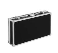 WRITWAA Coffret de pièces Multifonctionnel en Alliage Aluminium Noir avec Design compacts, idéal pour Le Transport et Usage médical