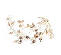 WRITWAA Coiffe De Perles Diadèmes De Mariage Pour Mariée Accessoires De Cheveux De Mariage Pour Femmes Accessoires De Cheveux Invité De Mariage Perles Bandeau De Mariage Bandeau Délicat