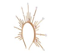 WRITWAA Coiffe Halo Couronne Serre-tête De Fête Pour Femmes Bandeau Cosplay Accessoire De Déguisement Coiffure De Carnaval