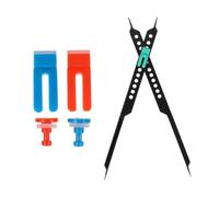 WRITWAA Compas à Dessin Règle Multifonction en Plastique pour Reproduction D’échelle et Transfert de Dimensions Outil Créatif pour Artistes et Étudiants