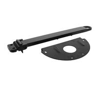 WRITWAA Connecteur pour Partie Charnière du Tableau D'écriture en Fer Haute Résistance, Support Léger Ergonomique pour Chaise Pliante Argentée en Milieu Scolaire ou Bureau