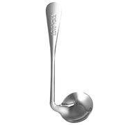 WRITWAA Coude Cuillère Fourchette Produit Cuillère À Personnes Âgées Senior Longue Cuillère Patients Remuer Louche Cuillère Alimentation Forme Construit Vieux Manche Cuillères À