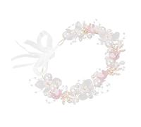 WRITWAA Couronne de Fête Perles pour Garçon Fille Bandeau Élégant Accessoire pour Événements Spéciaux et Célébrations