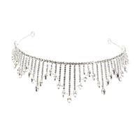 WRITWAA Couronne De Strass Faire La Fête Fille Célibataire Tiare Petit Moi De Mariée Mariées Être Pour Diadèmes Royal Accessoire Cheveux Mariée Mariage De La Couronne Alliage De Zinc