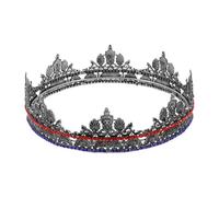 WRITWAA Couronne Médiévale Rétro pour Homme en Alliage Léger et Confortable, Accessoire Élégant pour Bal de Fin D'année ou Mariage