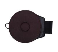 WRITWAA Coussin de Siège Auto Pivotant 360° Multifonction Marron Café Antidérapant pour Voiture Usage Quotidien Femmes Enceintes Personnes Âgées Mobilité Réduite