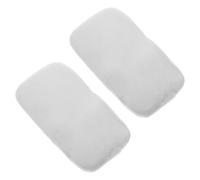 WRITWAA Coussins D'accoudoir Entretien Facile Lot de 2 en Mousse à Mémoire de Forme Housses en Polyester Confortables Compatibles Universellement pour Chaise de Bureau pour Fauteuils