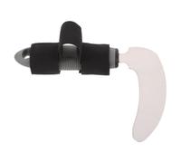 WRITWAA Couteau à Découper Lame Ergonomique Sécurisée en Acier Inoxydable Aliments Adaptatif et Design Anti-vibrations pour Repas à Domicile et Maisons de Retraite