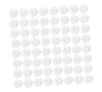 WRITWAA Couvre-oreilles Jetables Étanches 1000pcs en Plastique Blanc, Protection Douce Oreilles, Bain Espaces Publics