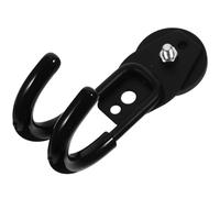 WRITWAA Crochet Magnétique Noir U 158G Crochet Utilitaire Mural Résistant pour Suspendre Outils Rangement D’Entrepôt et Organisation du Garage