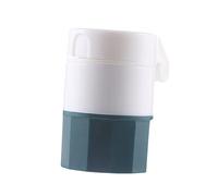 WRITWAA De 2 Pièces Coupeur De Médecine Un m Voyage Broyeurs De Faux Tablette Séparateurs Pilulier Portable Pilule Sliner Distributeur De Green