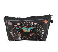 WRITWAA De Maquillage Hold Bag Toitrage De Maquillage De Voyage Trousse De Maquillage De Voyage Se Maquiller Pochette Rangement De Rangement à Main Doublure en Éponge