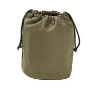 WRITWAA De Rangement à Cordon De Serrage pour Camping Capacité Toile Utilitaire Extérieur Et Intérieur Pratique Et Multifonctionnel pour Vaisselle Et Accessoires De Pique- Vert Armée