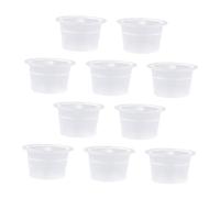 WRITWAA D'encre 500 Pièces Taille Moyenne Transparentes Pour Maquillage Permanent Artistes Professionnels Kit D'encre Pigment Tatouage