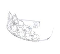 WRITWAA Diadème Étoilé Léger Alliage pour Femmes Serre-tête Princesse avec Strass Confortable et Sécurisé pour Mariage Fête et Spectacle