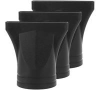 WRITWAA Diffuseur Seche Cheveux en Plastique Noir Léger, Lot de 3 Pièces, Accessoire Coiffure Professionnel pour Salon de Coiffure et Styling