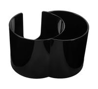 WRITWAA Distributeur De Coton-tige Compact Contenant Pour Ronds Organisateur De Salle De Bain Avec Deux Compartiments Pour Stockage Rangement