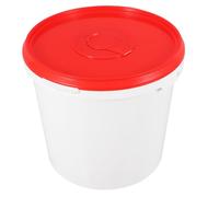 WRITWAA Distributeur de Lingettes Portable Réutilisable Couvercle Rouge Seau de Rangement pour Lingettes Bébé 1pc Voiture et Salle de Bain Rechargeable Écologique