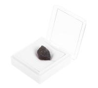 WRITWAA Échantillon de Roche Météorique Irrégulière en Verre pour Collection