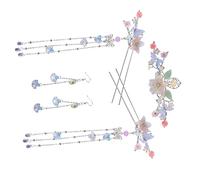 WRITWAA Élégant Lot Épingles Cheveux Chinoises Vintage Alliage Pour Femmes Accessoires Déco Chignons Floraux Pour Mariages Fêtes Et Coiffures Anciennes