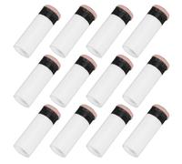 WRITWAA Embout de Queue de Billard Protège Les Décalages Accidentels 12mm 20 Pièces en Cuir PU pour Joueurs Fréquents à Domicile Soirée