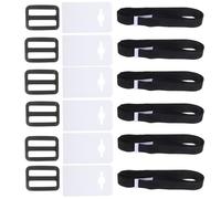 WRITWAA Enrouleur de Couverture Solaire Ajustable pour Piscine Hors Sol Kit D’Accessoires Robustes Clips de Fixation et Manchons de Bobine Montage Facile pour Protection Solaire et Gain