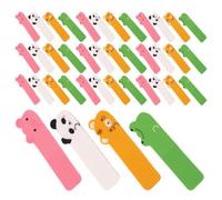 WRITWAA Ensemble De 10 Onglets D'index Autocollants en Pet Motifs Animaux, Inscriptibles et Résistants, pour Organiser Recettes et Classeurs de Façon Ludique